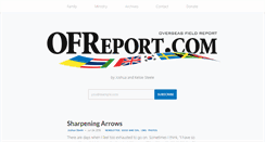 Desktop Screenshot of ofreport.com