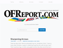 Tablet Screenshot of ofreport.com